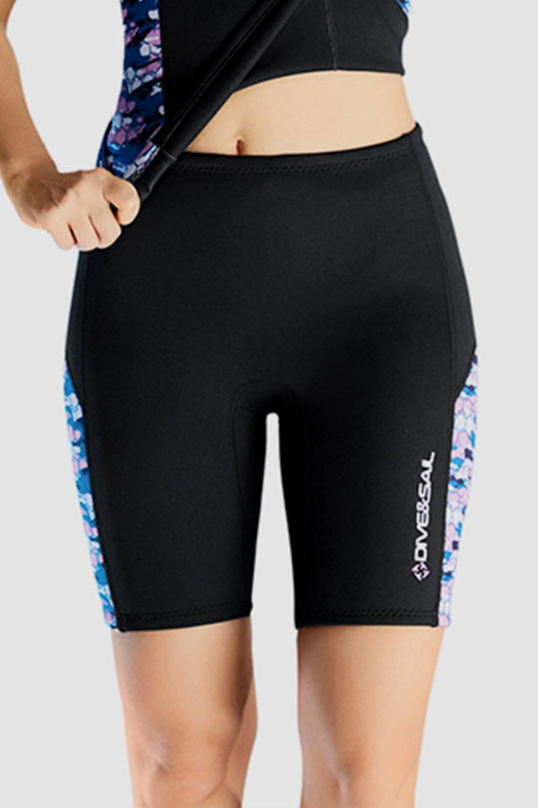 Women's Warm And Protective Split 2mm Scuba Diving Shorts