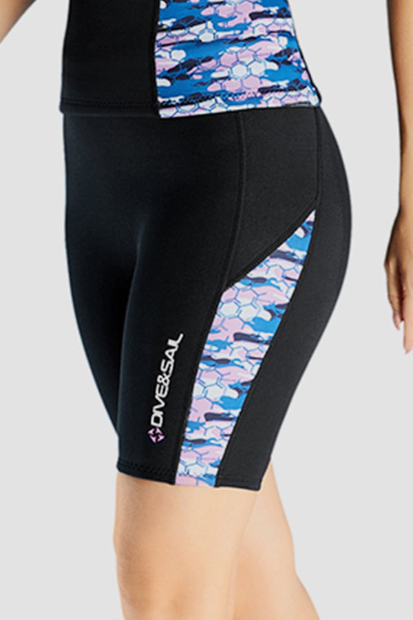 Women's Warm And Protective Split 2mm Scuba Diving Shorts